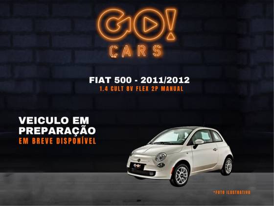 FIAT 500 1.4 CULT 8V FLEX 2P MANUAL